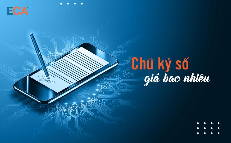 chữ ký số giá bao nhiêu 1