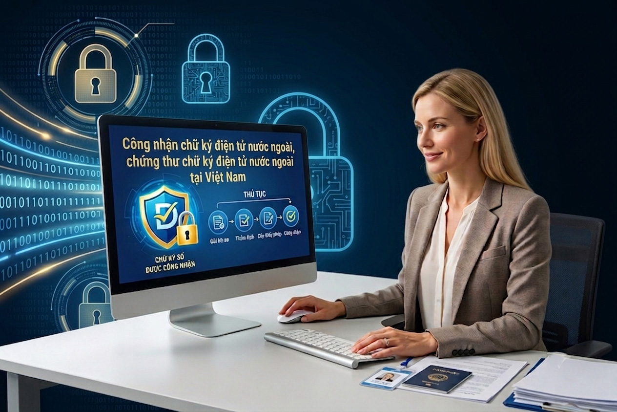 Quy trình công nhận chữ ký điện tử nước ngoài theo quy định hiện hành