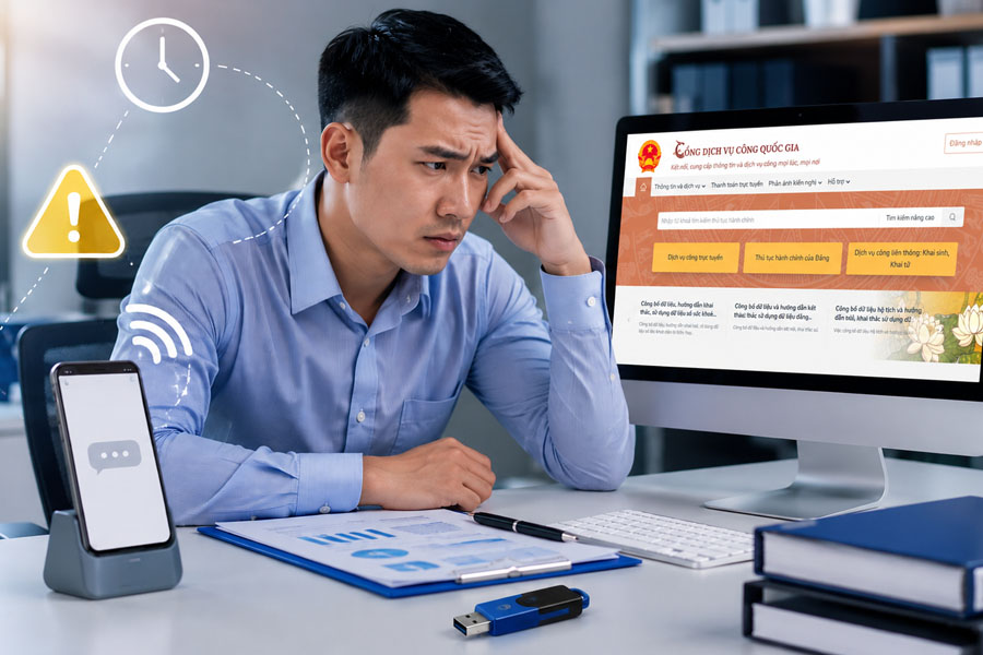 Không nhập được mã OTP trên Dịch vụ công? Nguyên nhân và cách khắc phục hiệu quả